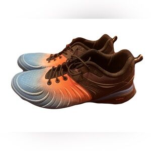 Gradient Black and Blue Men's Sneakers